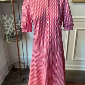 💌Pink Dot Vintage Inspired Dress